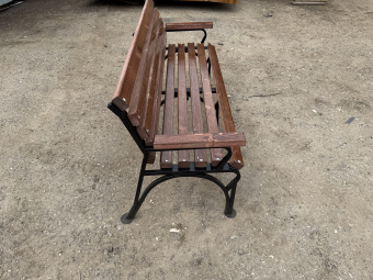 Скамейка Классика с подлокотником 2,0 м Усиленная