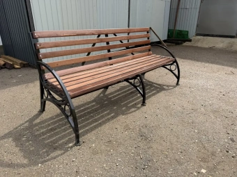 Скамейка Бульвар с подлокотником 2,0 м Усиленный