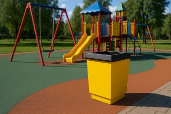 Урна уличная Метро